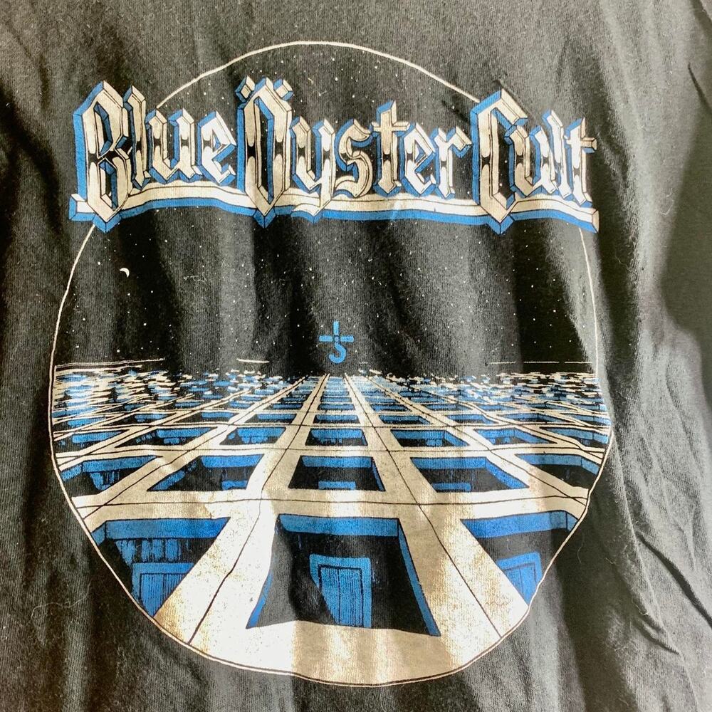 vintage 1981 BLUE OYSTER CULT Fire Of Unknown Origin single stitch tee shirt L